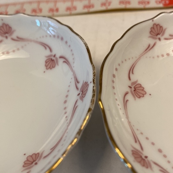 Kaiser porcelain trinket dish west Germany Florence pin vintage set of 2 - Picture 8 of 8